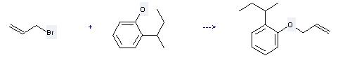 2-sec-Butylphenol can be used to produce allyl 2-sec-butylphenyl ether at the ambient temperature